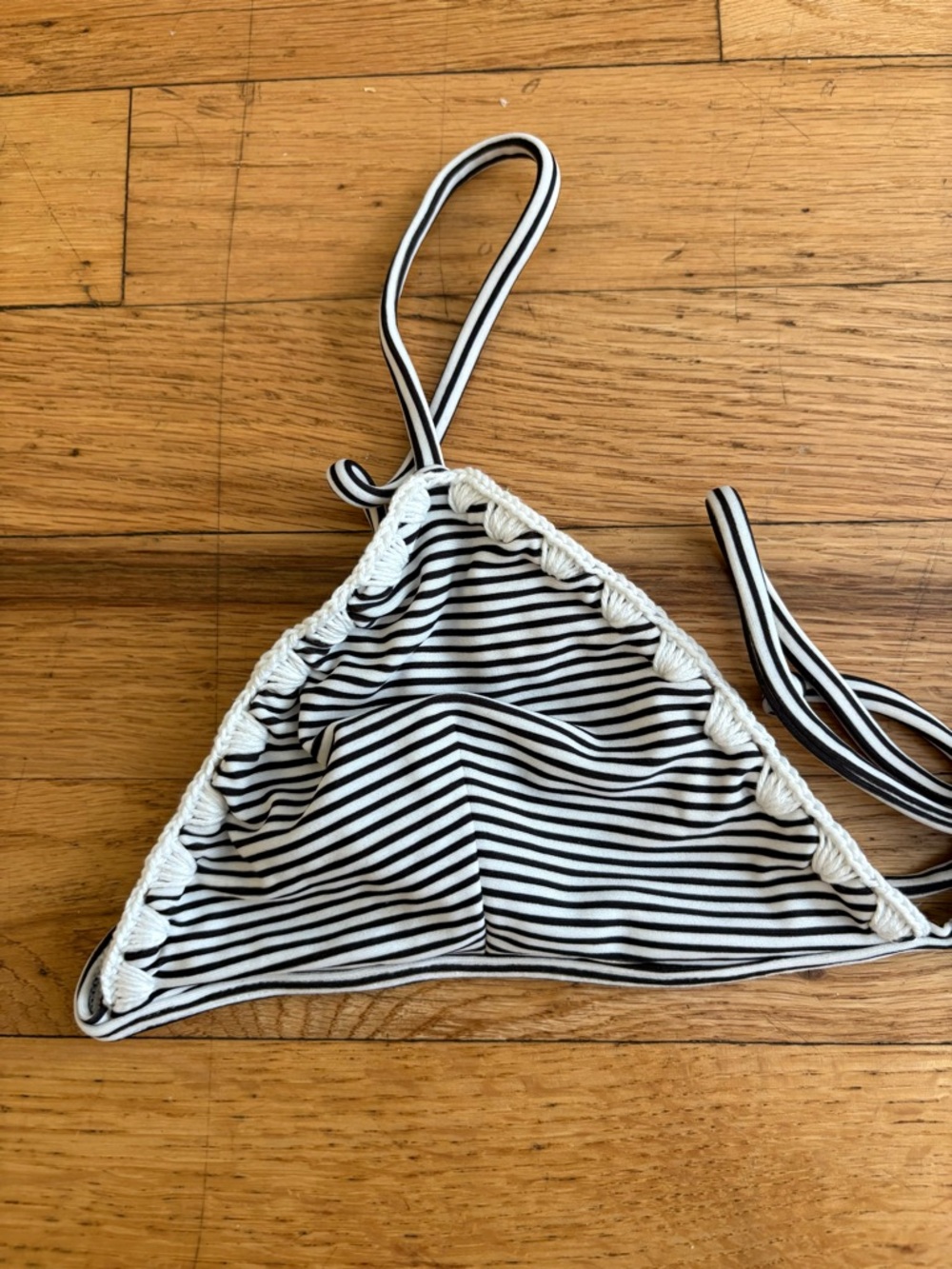 Posh Pua Striped String Bikini Top - Picture 2 of 4